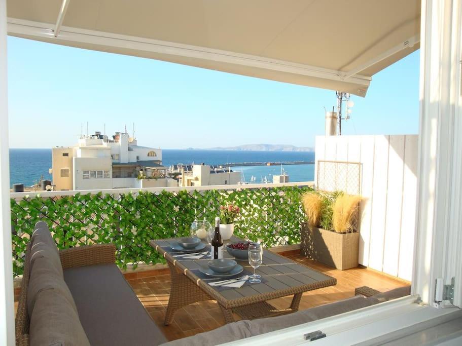 Centre Penthouse With Seaview Apartment Heraklion  ภายนอก รูปภาพ